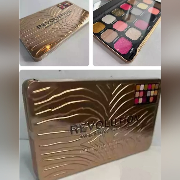 Revolution Forever Flawless Shadow Pallette in Bare Pink New Sealed in package - Picture 7 of 7